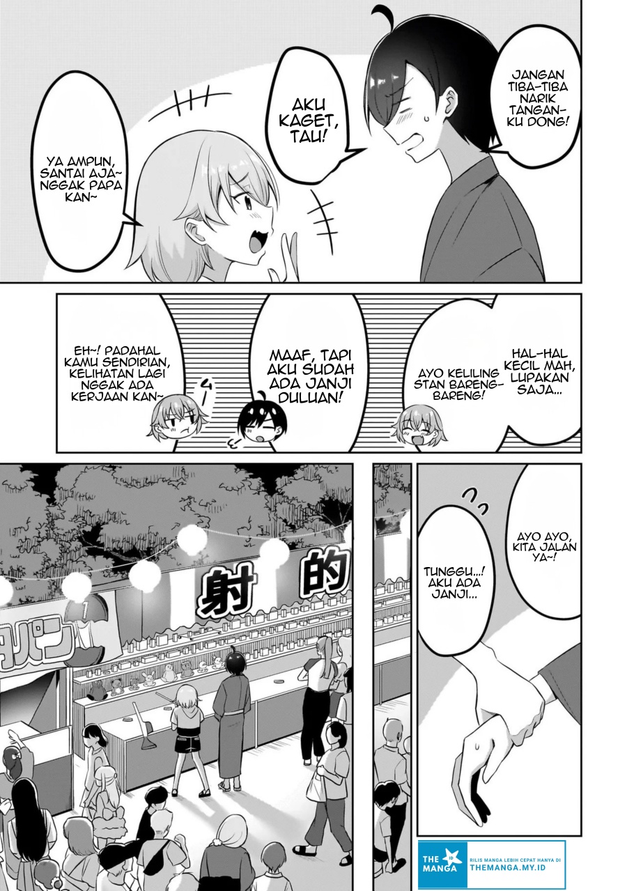 Maigo no Onnanoko o Ie Made Todoketara, Genkan kara Detekita no wa Gakunen Ichi no Bishoujo deshita Chapter 09.1 Gambar 4