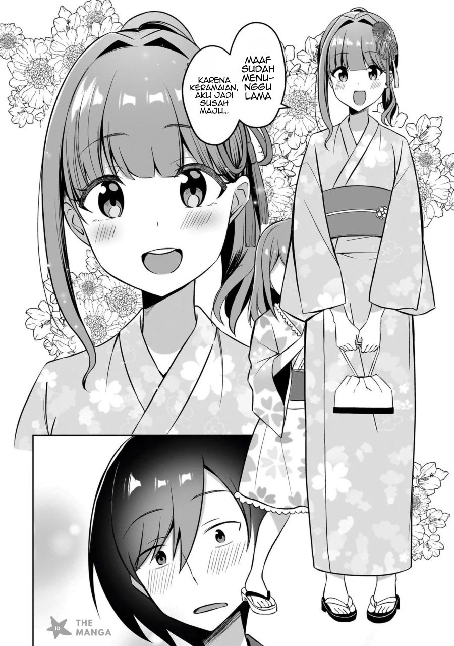 Maigo no Onnanoko o Ie Made Todoketara, Genkan kara Detekita no wa Gakunen Ichi no Bishoujo deshita Chapter 10.1 Gambar 3