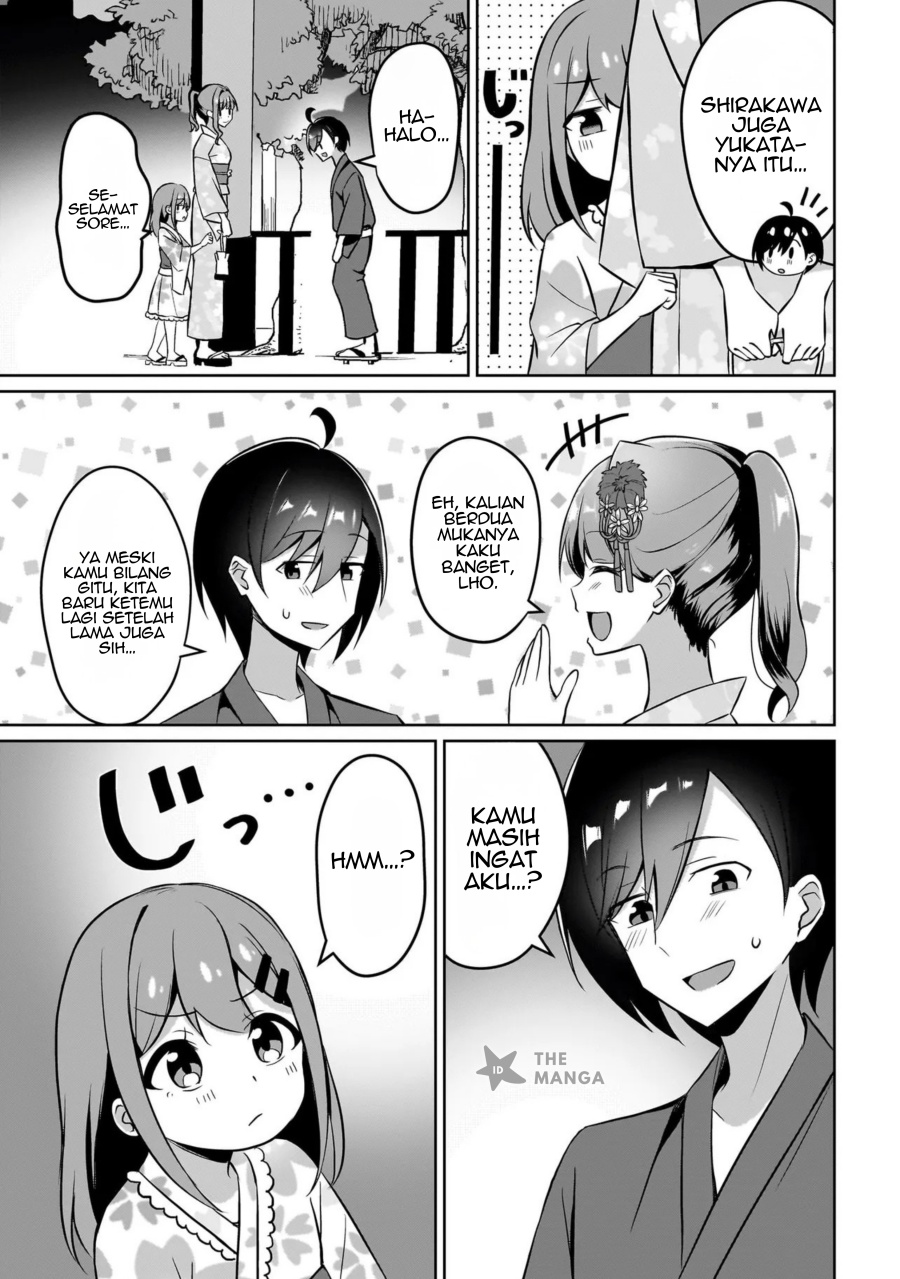 Maigo no Onnanoko o Ie Made Todoketara, Genkan kara Detekita no wa Gakunen Ichi no Bishoujo deshita Chapter 10.1 Gambar 6