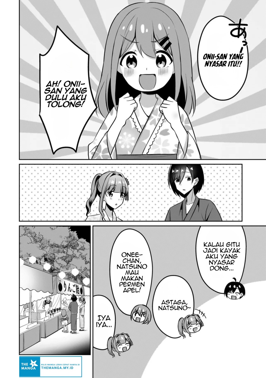 Maigo no Onnanoko o Ie Made Todoketara, Genkan kara Detekita no wa Gakunen Ichi no Bishoujo deshita Chapter 10.1 Gambar 7
