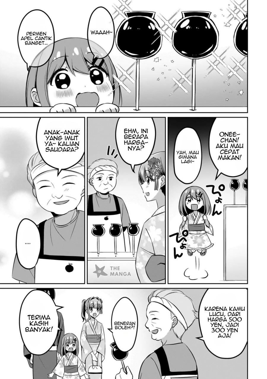Maigo no Onnanoko o Ie Made Todoketara, Genkan kara Detekita no wa Gakunen Ichi no Bishoujo deshita Chapter 10.1 Gambar 8