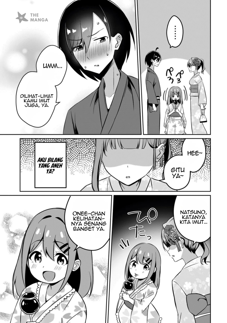 Maigo no Onnanoko o Ie Made Todoketara, Genkan kara Detekita no wa Gakunen Ichi no Bishoujo deshita Chapter 10.1 Gambar 10