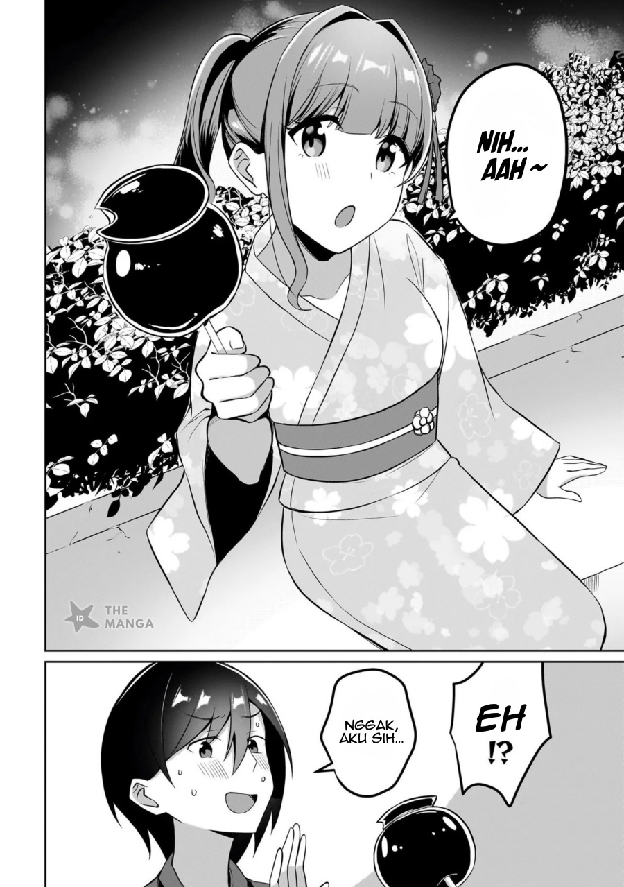 Maigo no Onnanoko o Ie Made Todoketara, Genkan kara Detekita no wa Gakunen Ichi no Bishoujo deshita Chapter 10.1 Gambar 13