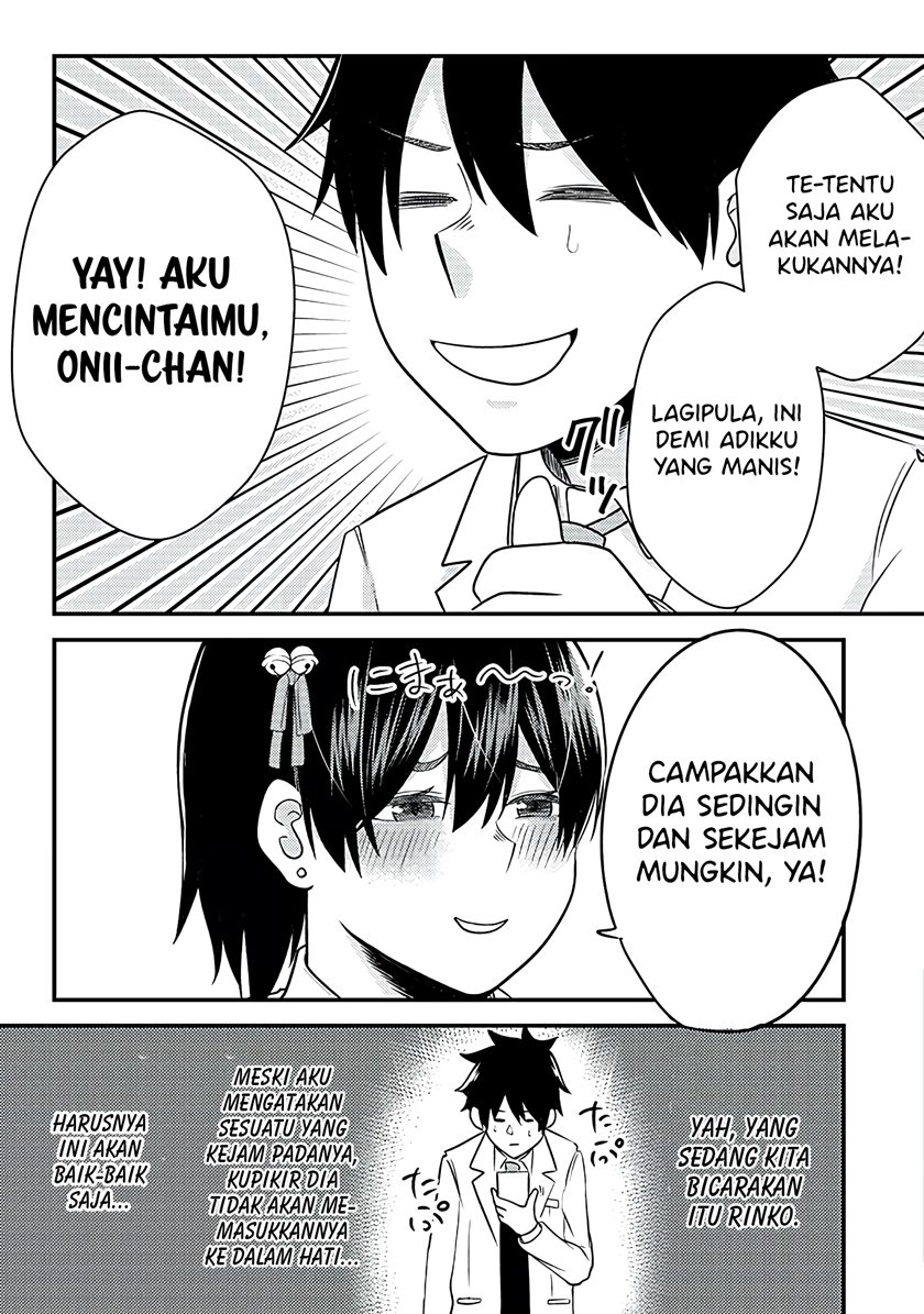 Mainichi Shine Shine Itte Kuru Gimai ga, Ore ga Nete Iru Suki ni Saimin-jutsu de Hore Saseyou to Shite Kurundakedo…! Chapter 04 Gambar 20