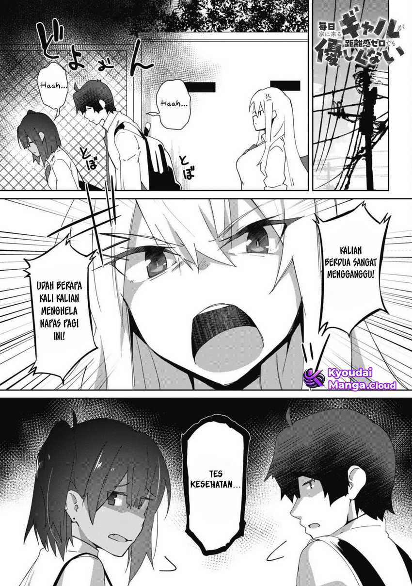 Mainichi Ie ni Kuru Gal ga Kyorikan Zero Demo Yasashiku nai Chapter 08 Gambar 2