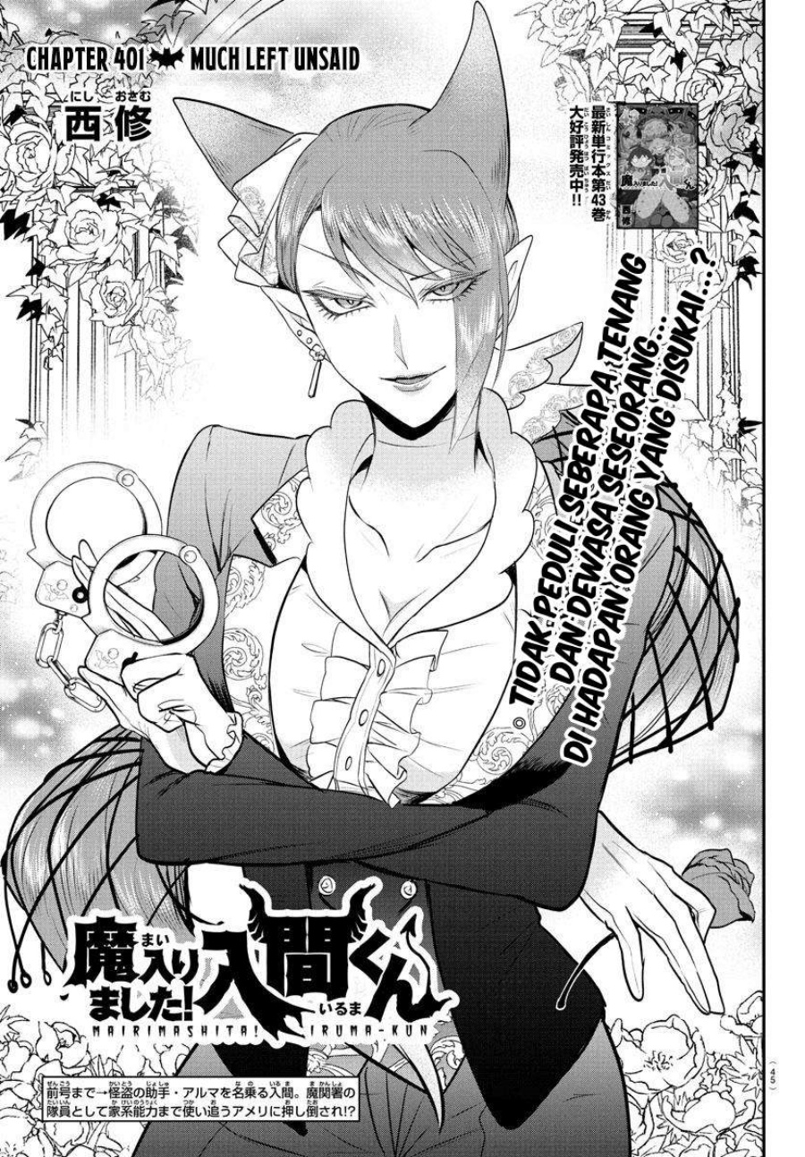 Mairimashita! Iruma-kun Chapter 401 Gambar 2