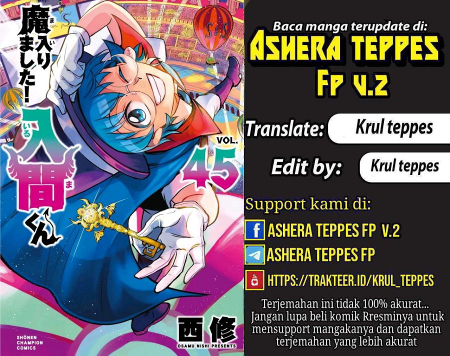 Mairimashita! Iruma-kun Chapter 411 Gambar 1