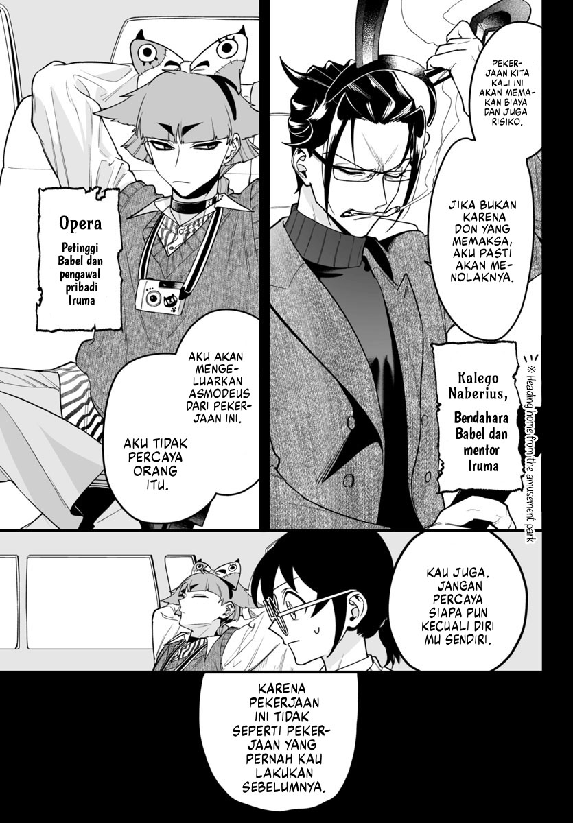 Mairimashita! Iruma-kun: If Episode of Mafia Chapter 12 Gambar 4