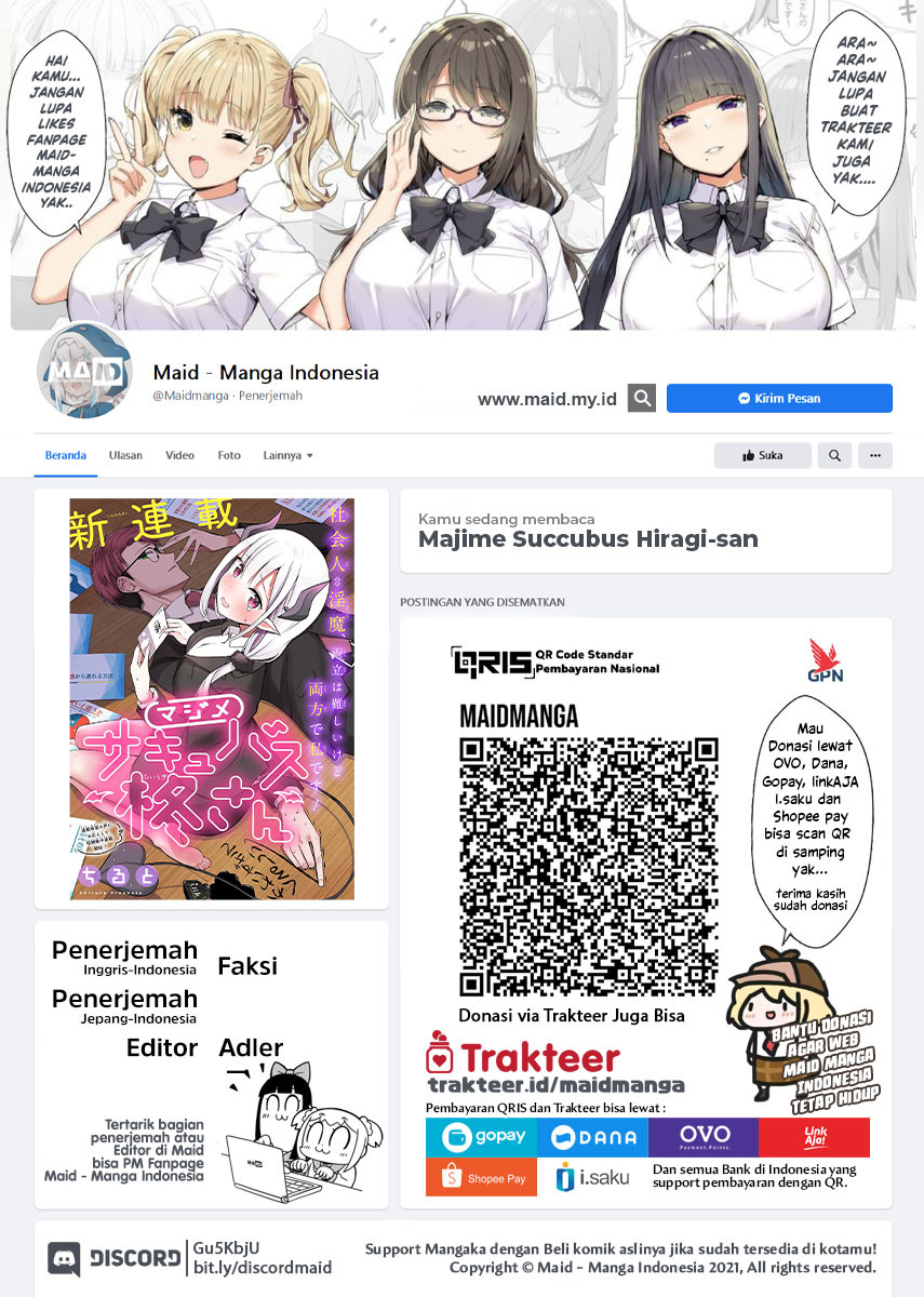 Majime Succubus Hiiragi-san Chapter 01 Gambar 2