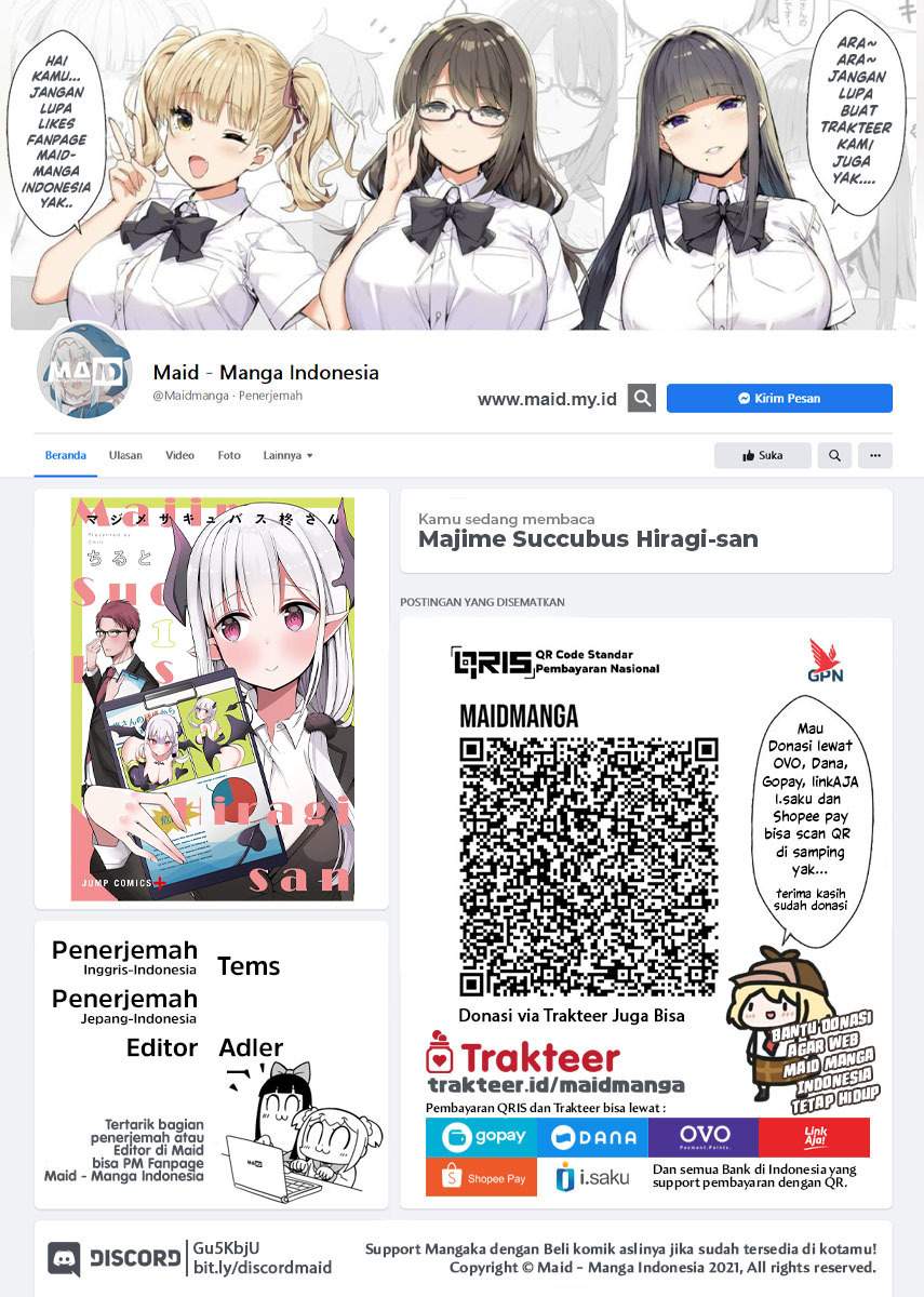 Majime Succubus Hiiragi-san Chapter 02 Gambar 2