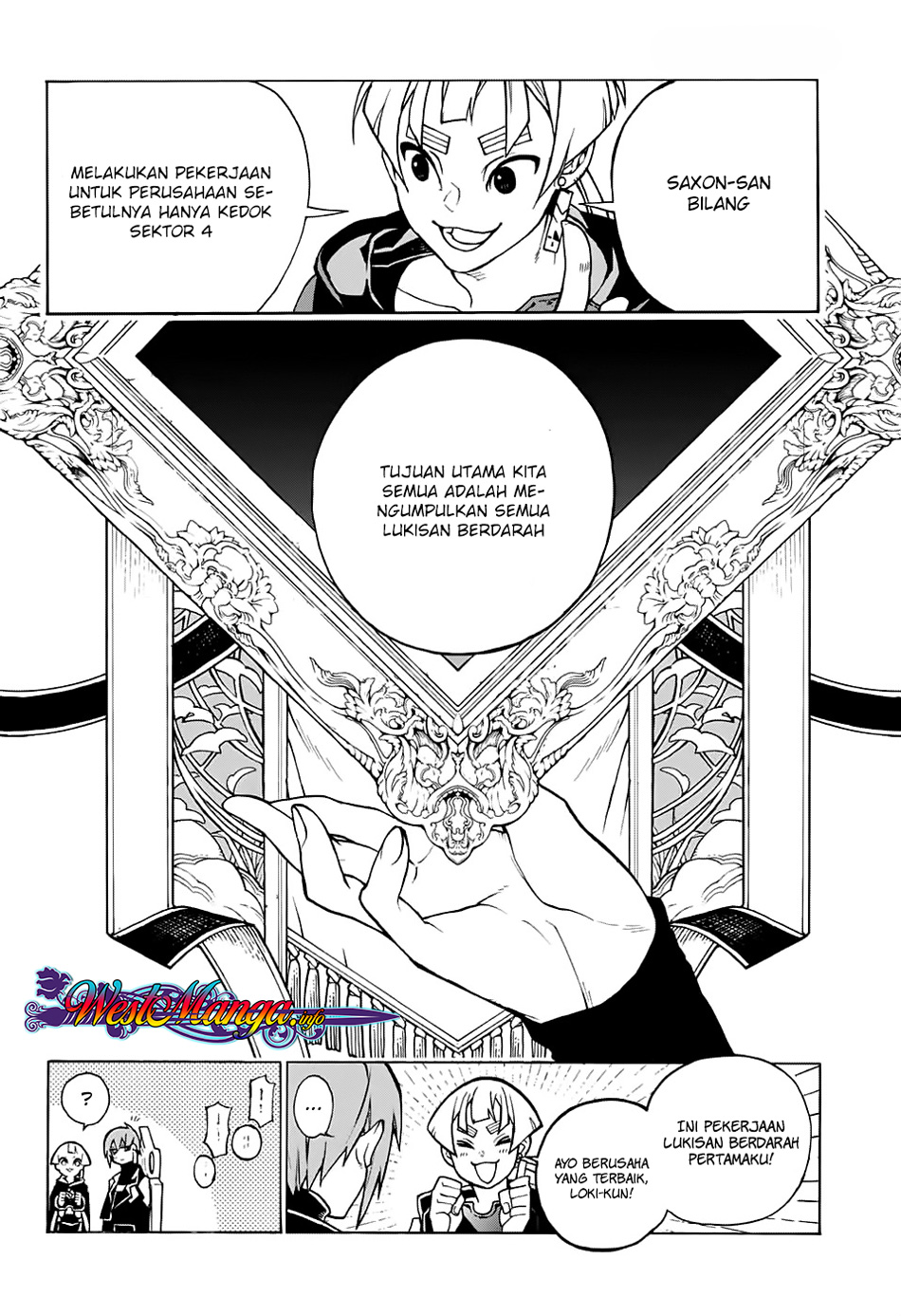 Majo no Kaigashuu Chapter 03 Gambar 13