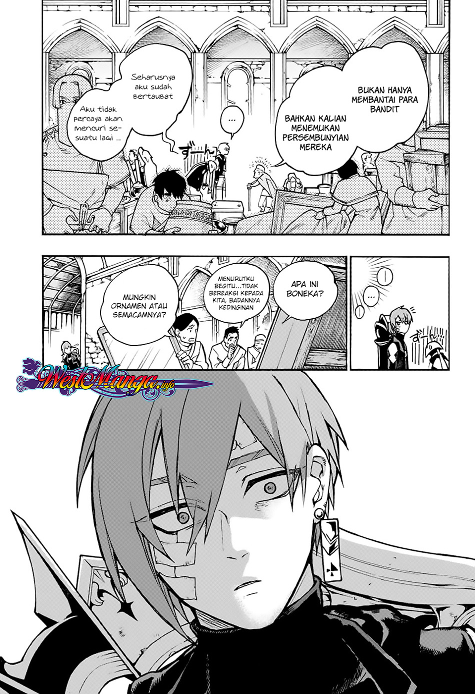 Majo no Kaigashuu Chapter 03 Gambar 49