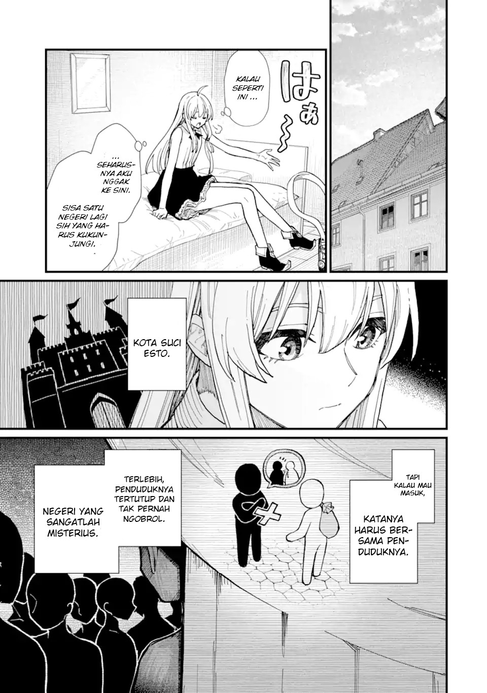 Majo no Tabitabi Chapter 13 Gambar 7