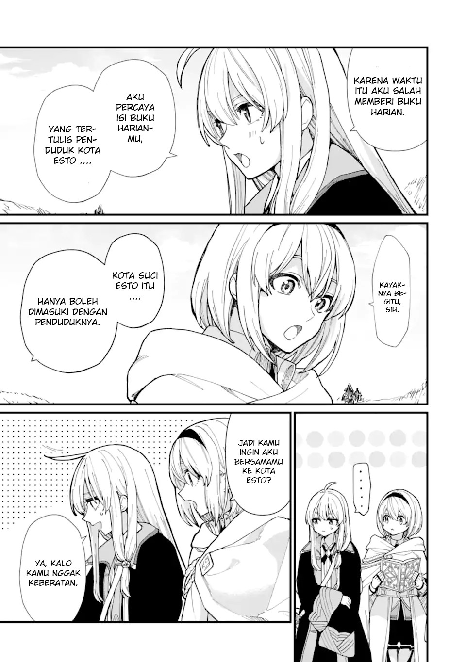 Majo no Tabitabi Chapter 13 Gambar 29