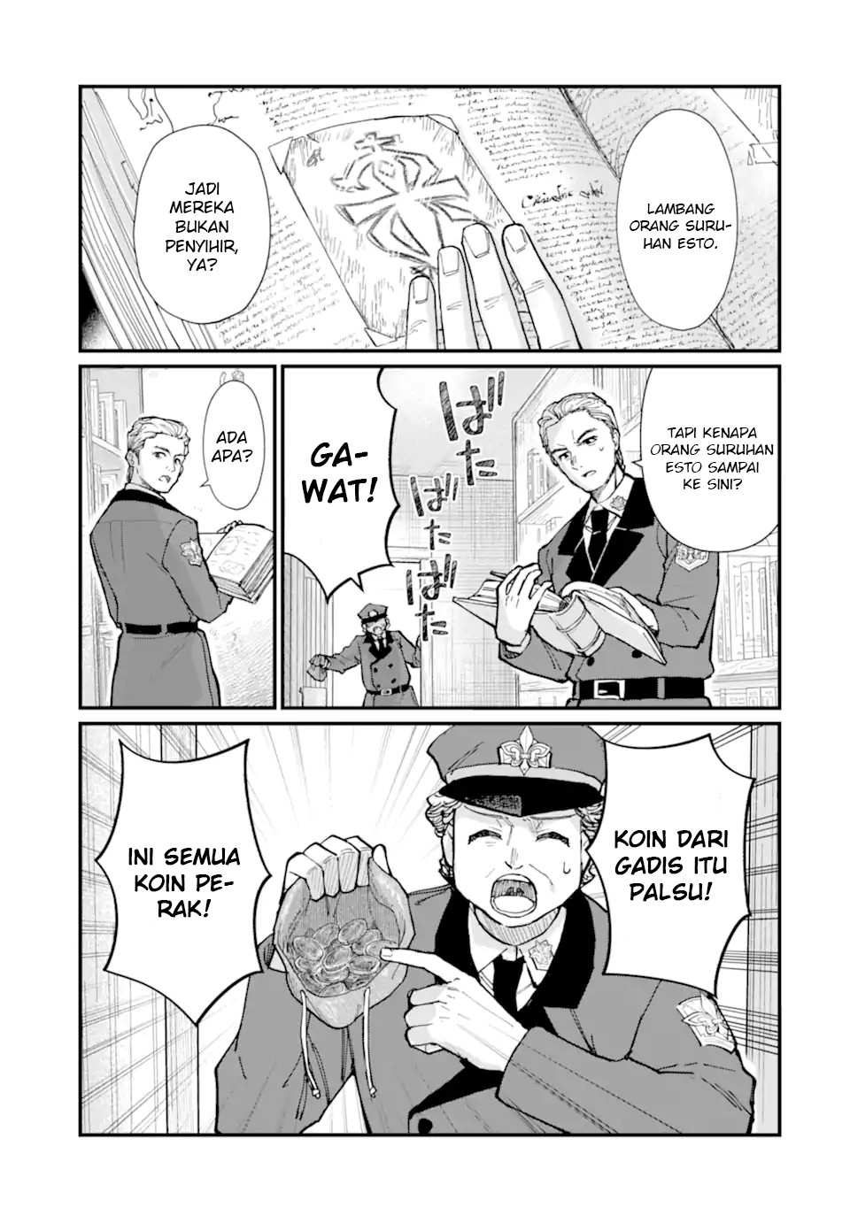 Majo no Tabitabi Chapter 13 Gambar 33