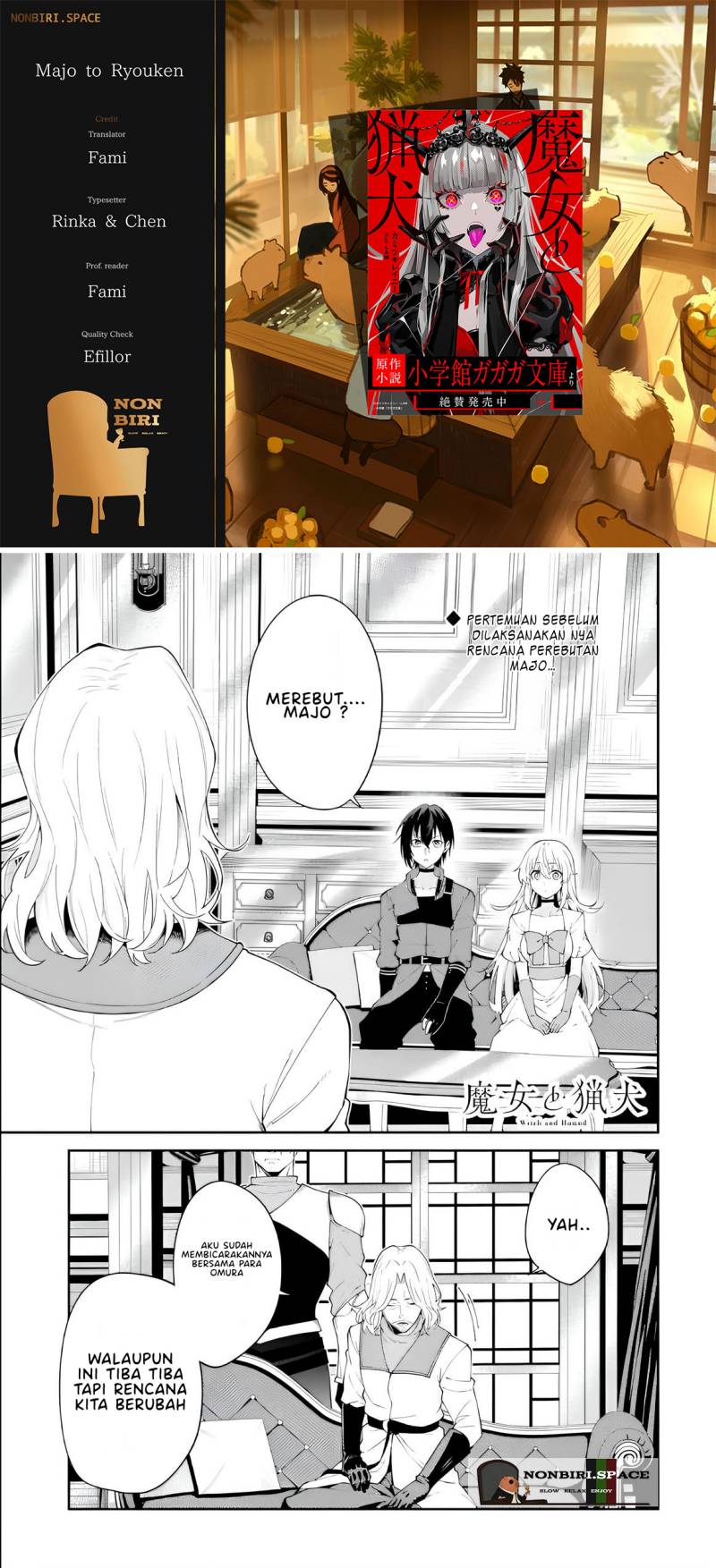 Majo to Ryouken Chapter 03 Fix Gambar 1