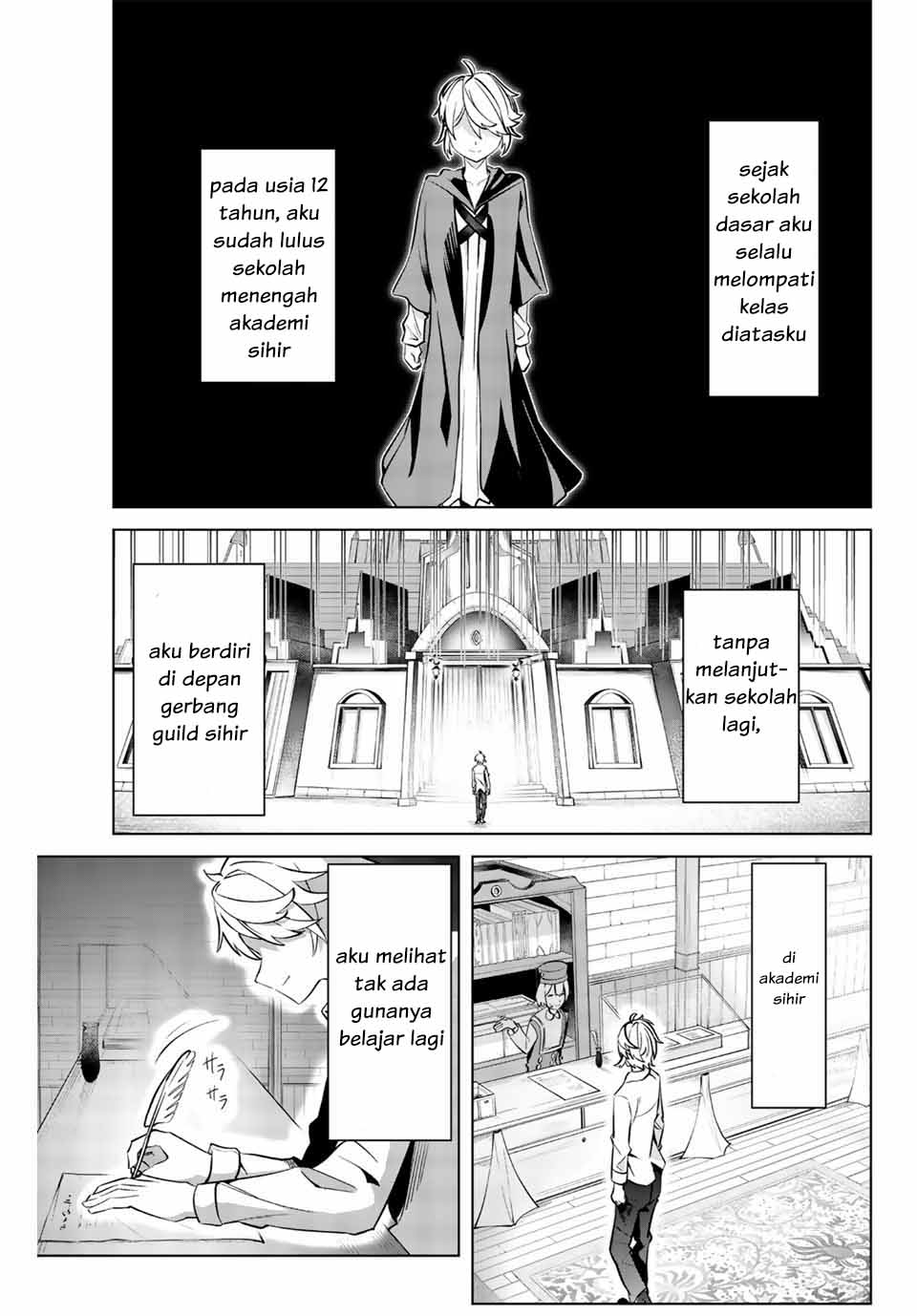 Majutsu Guild Sousui ~Umarekawatte Imasara Yarinaosu Nidome no Gakuin Seikatsu~ Chapter 04 Gambar 4