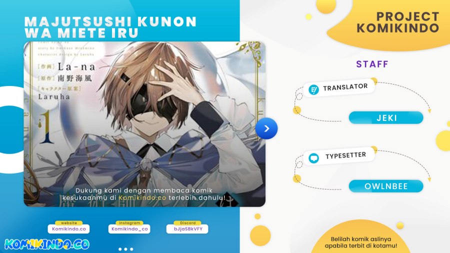 Majutsushi Kunon wa Miete Iru Chapter 21.2 Gambar 1