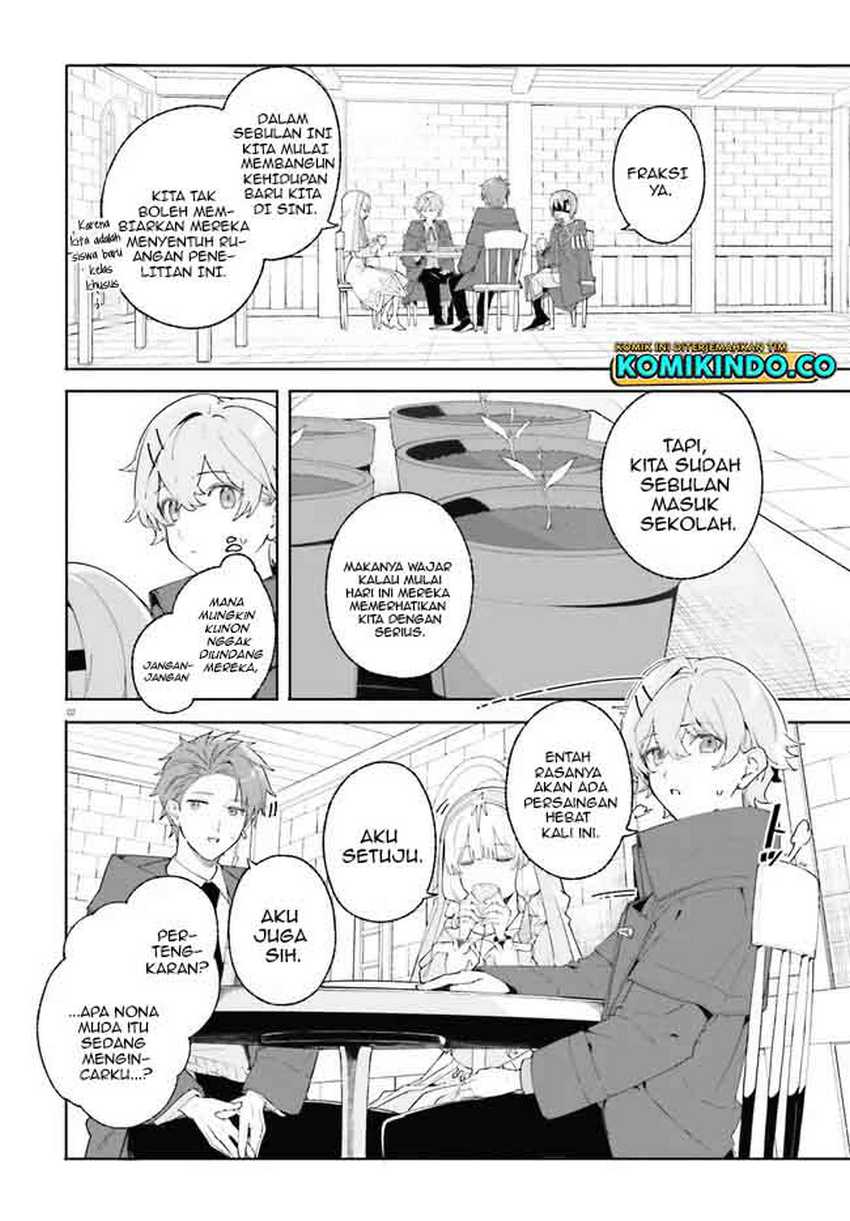 Majutsushi Kunon wa Miete Iru Chapter 22.1 Gambar 3