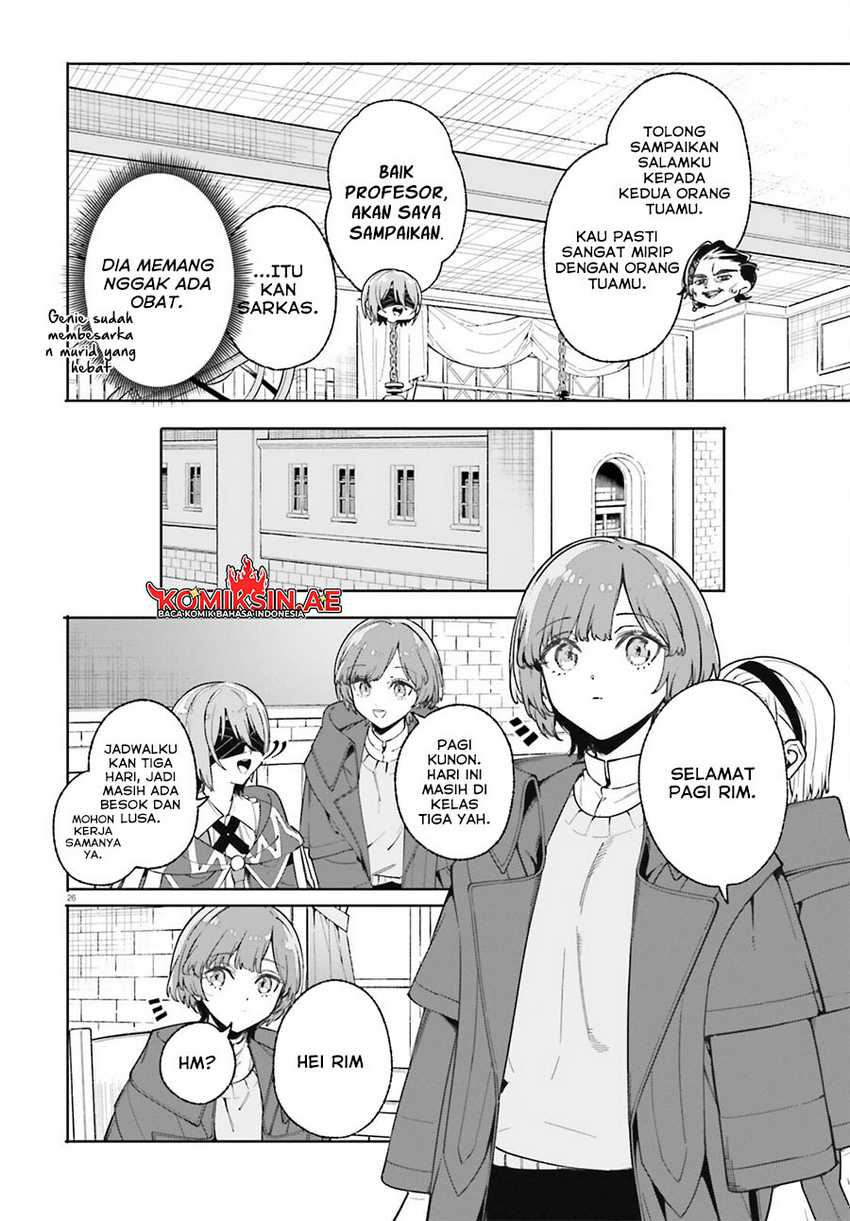 Majutsushi Kunon wa Miete Iru Chapter 34.2 Gambar 11