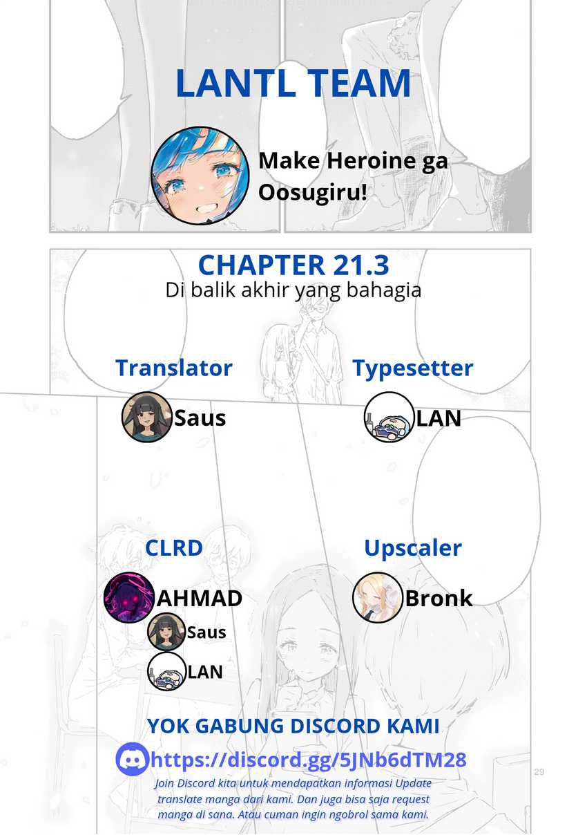 Make Heroine ga Oosugiru! (Too Many Losing Heroines!) Chapter 21.3 Gambar 1