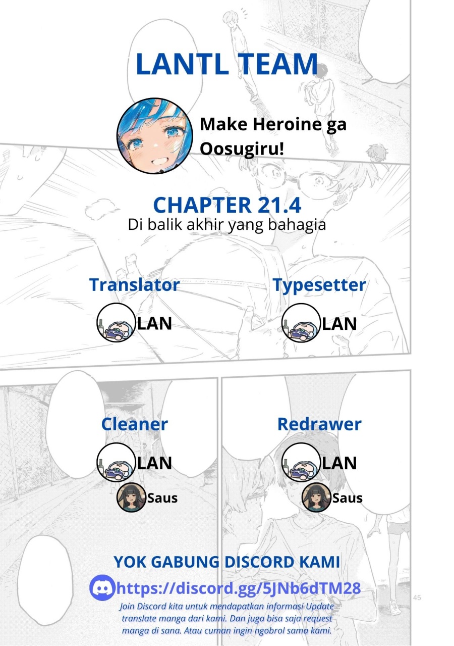 Make Heroine ga Oosugiru! (Too Many Losing Heroines!) Chapter 21.4 Gambar 1