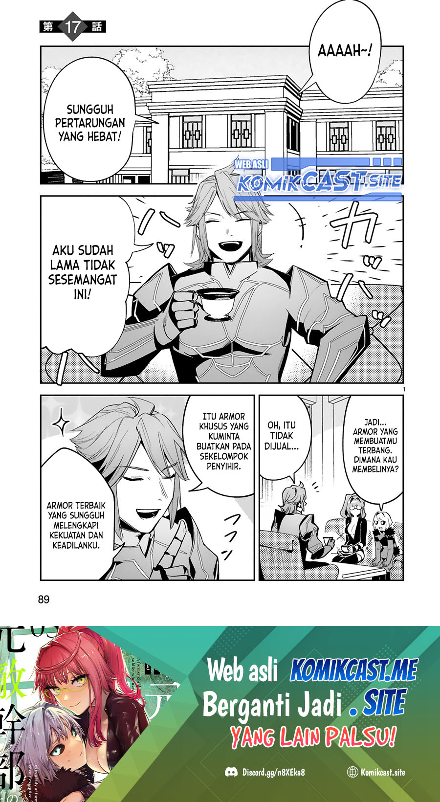 Maken Tsukai no Moto Shounen Hei wa, Moto Teki Kanbu no Onee-san to Issho ni Ikitai Chapter 17 Gambar 3