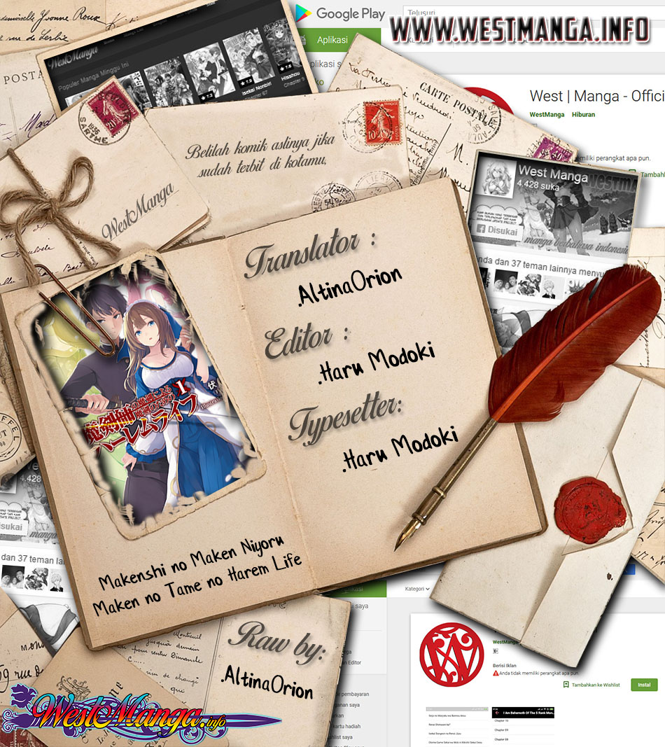 Makenshi no Maken Niyoru Maken no Tame no Harem Life Chapter 02 Gambar 2