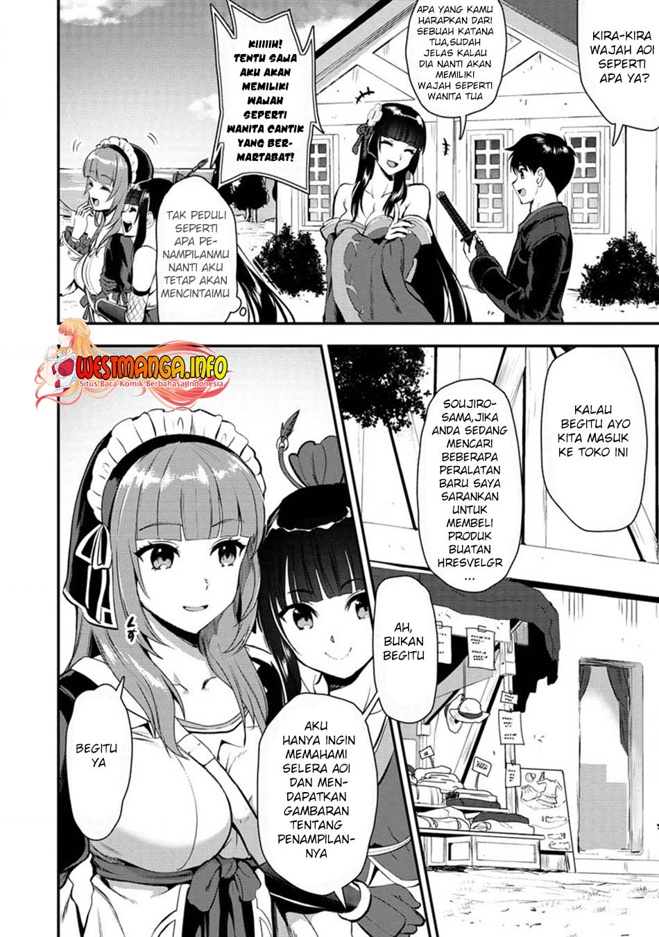 Makenshi no Maken Niyoru Maken no Tame no Harem Life Chapter 21 Gambar 17
