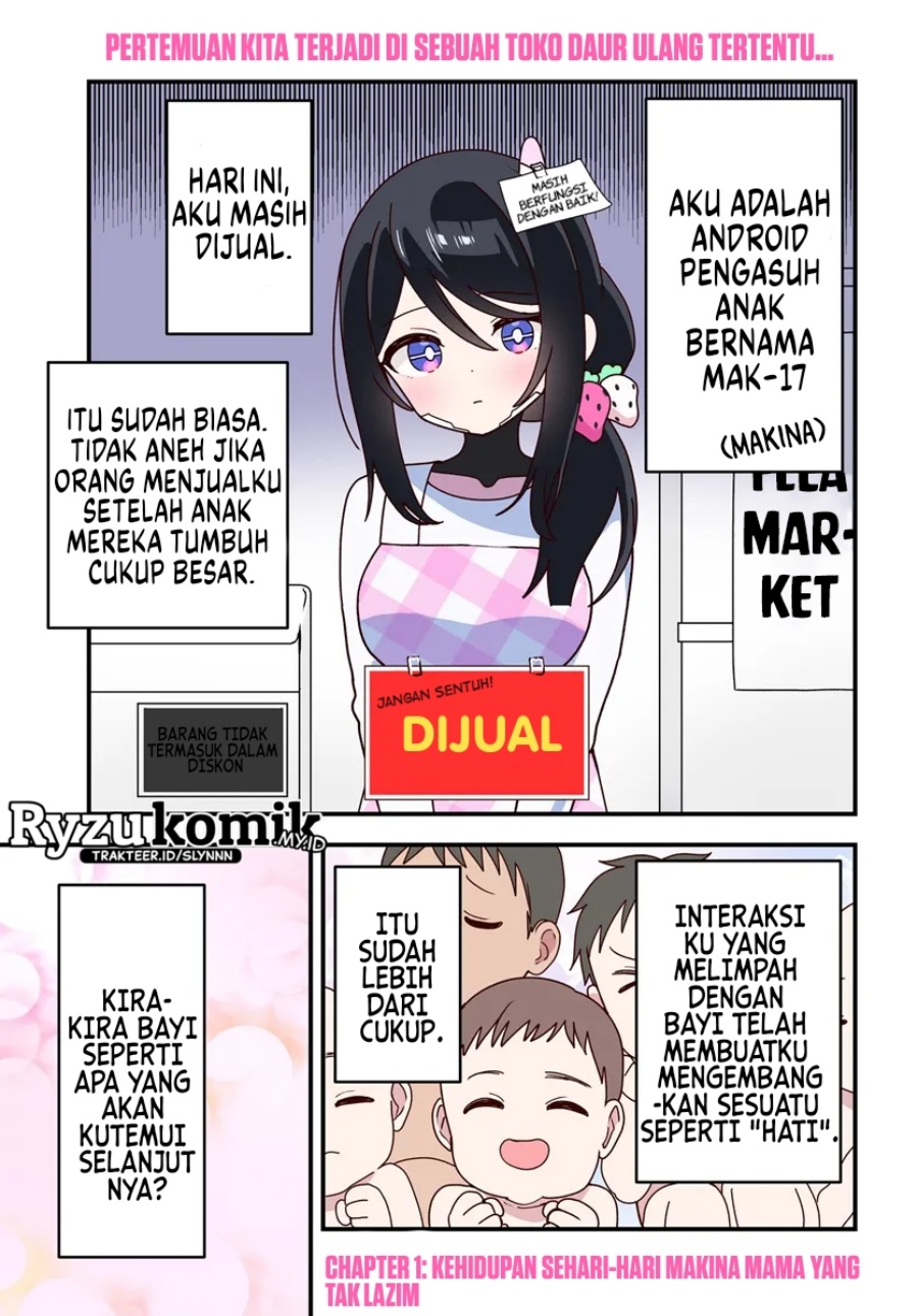 Makina-san no Mama Naranai Hibi Chapter 01 Gambar 1