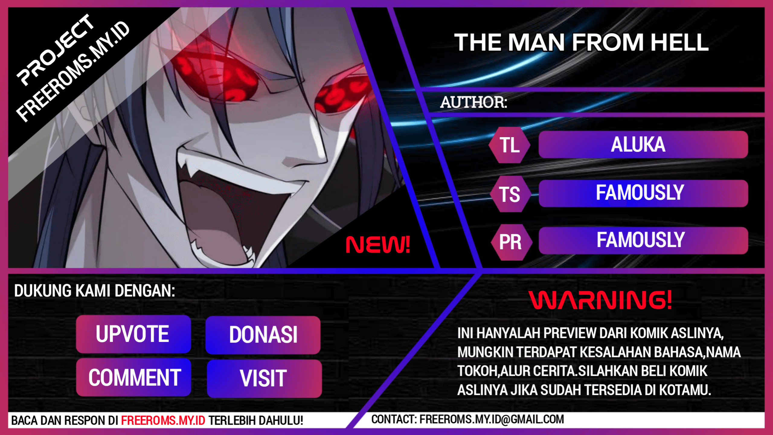 Man From Hell Chapter 13 Gambar 1