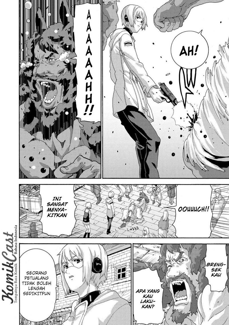 Manuke na FPS Player ga Isekai e Ochita Baai Chapter 04.2 Gambar 16