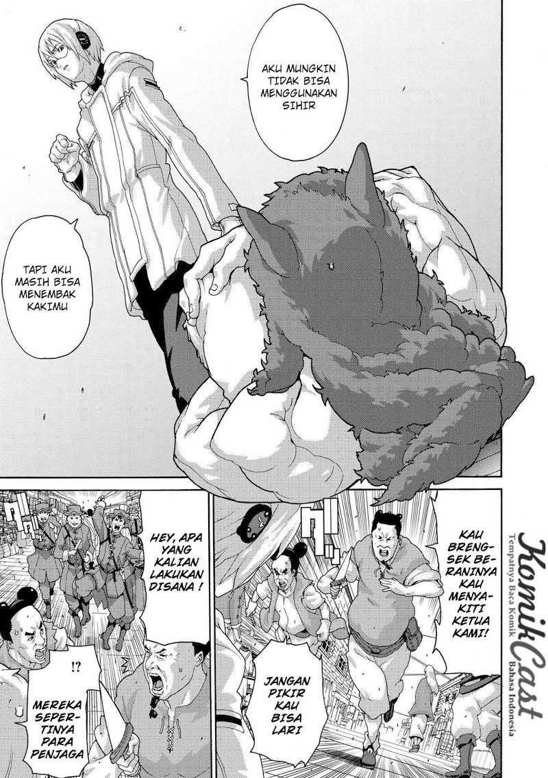 Manuke na FPS Player ga Isekai e Ochita Baai Chapter 04.2 Gambar 17