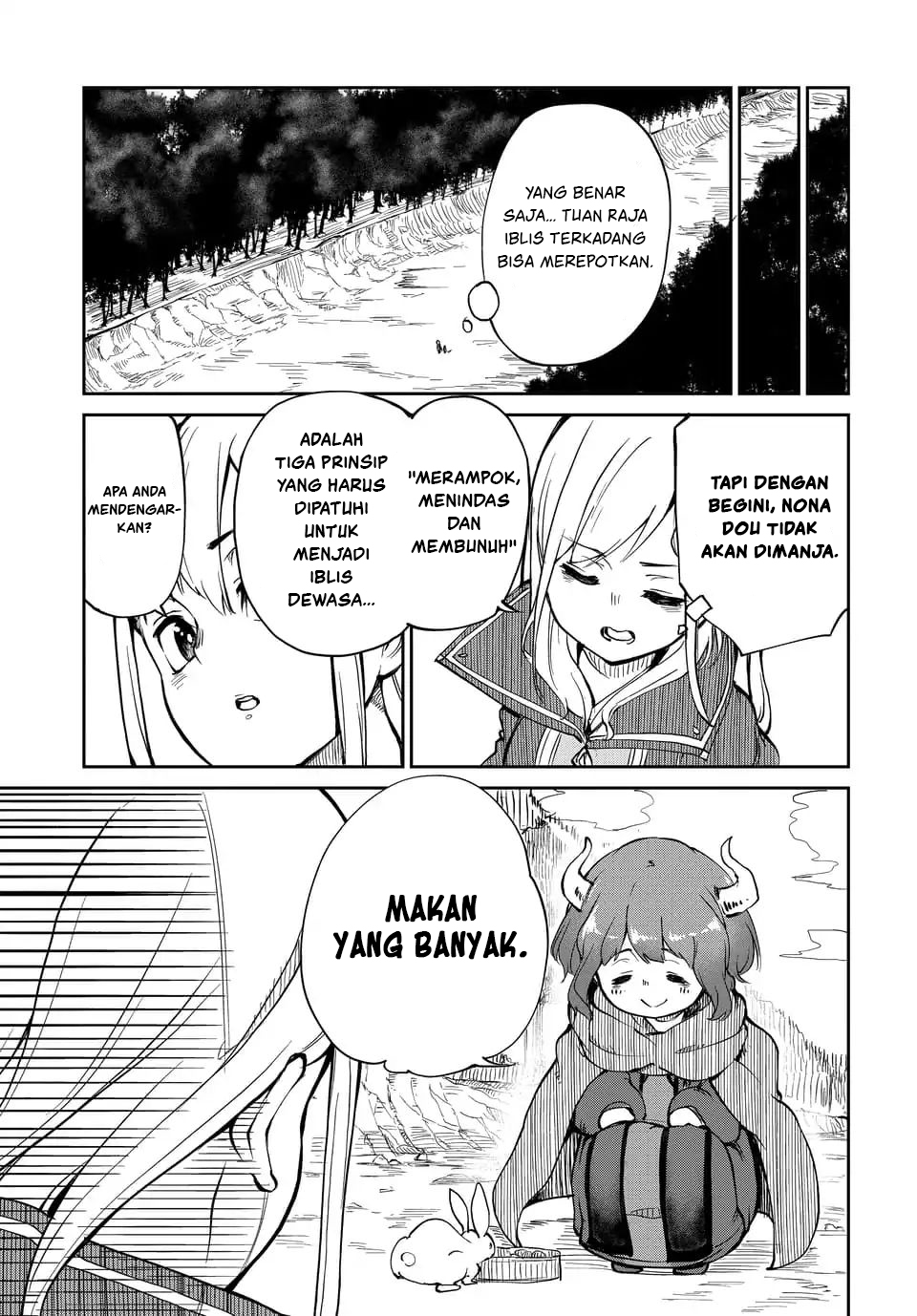 Maou no Musume wa Yasashi sugiru!! Chapter 01 Gambar 7