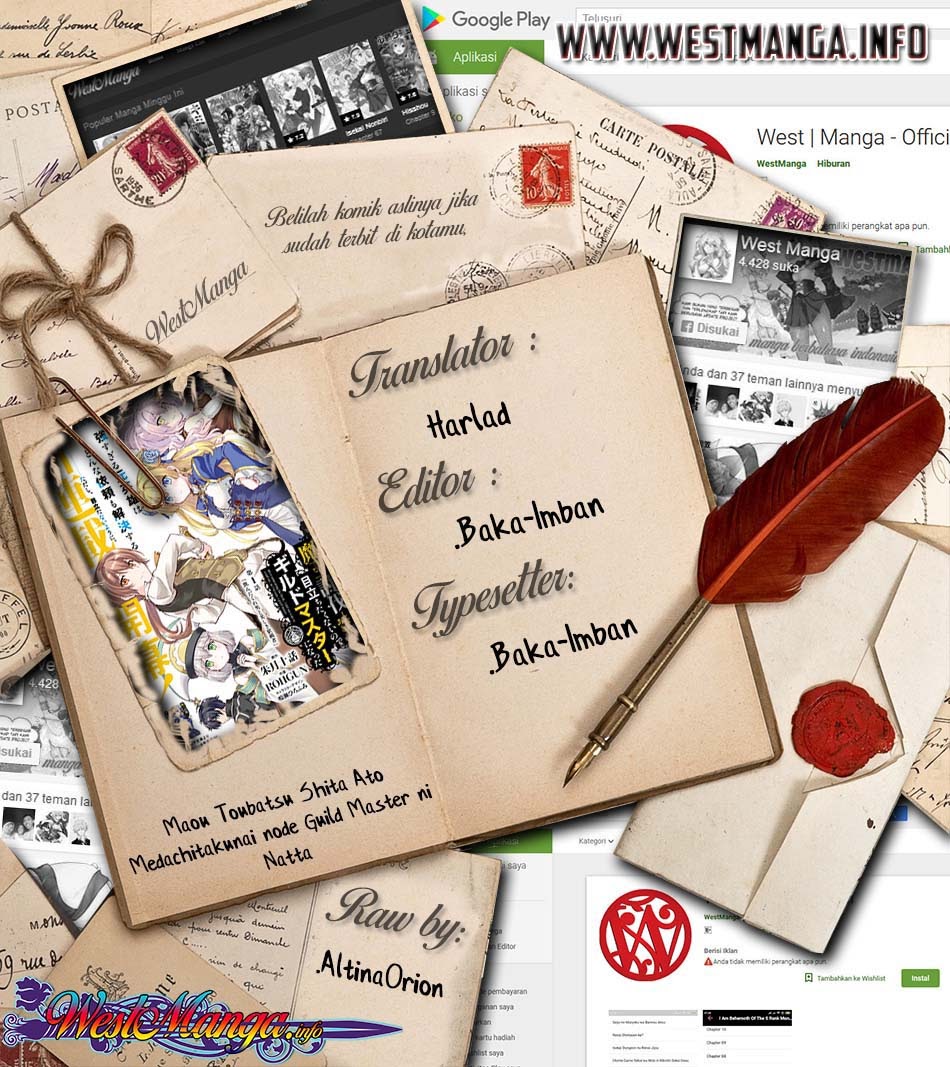 Maou Toubatsu Shita Ato, Medachitakunai node Guild Master ni Natta Chapter 13 Gambar 3