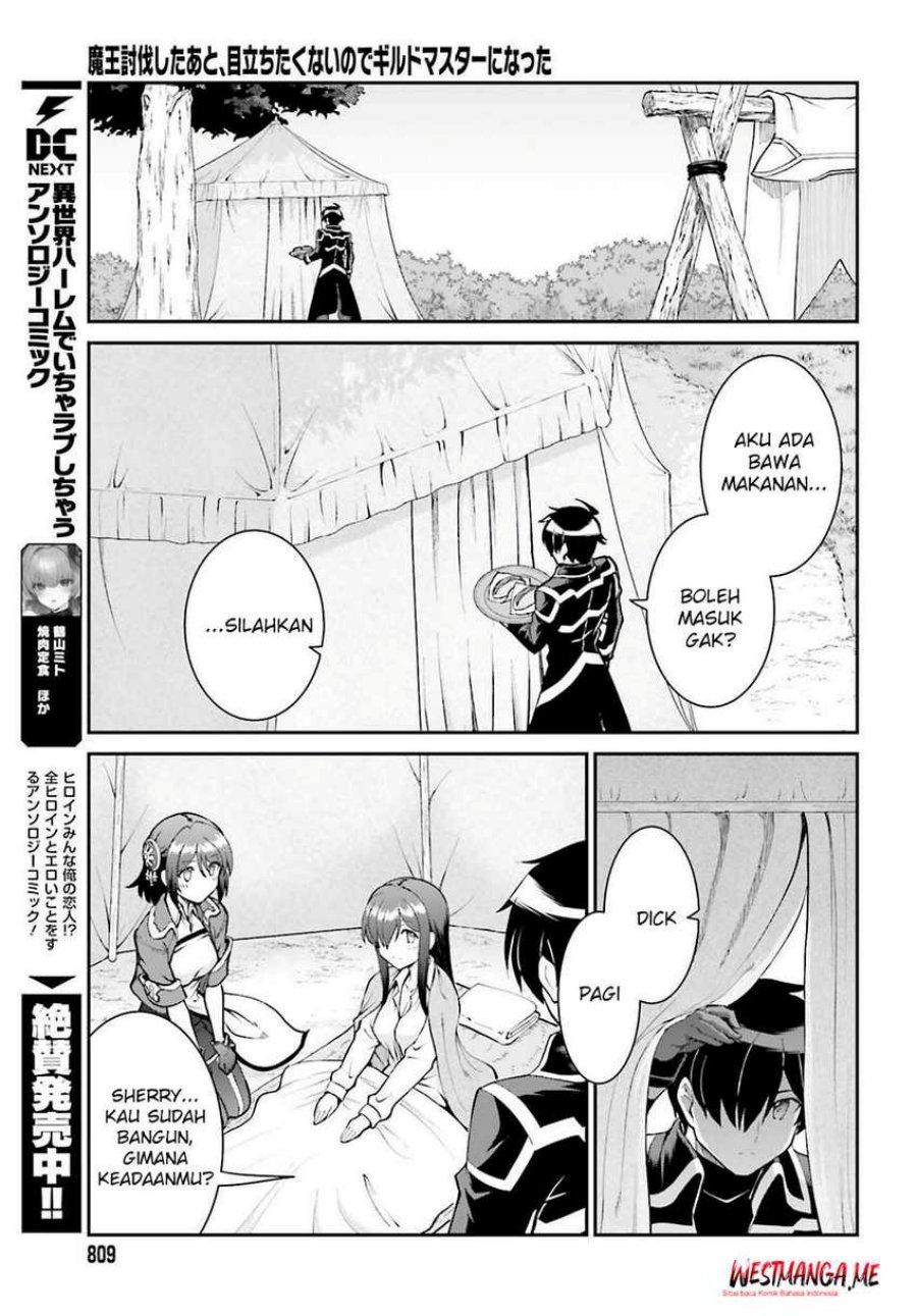 Maou Toubatsu Shita Ato, Medachitakunai node Guild Master ni Natta Chapter 45 Gambar 24