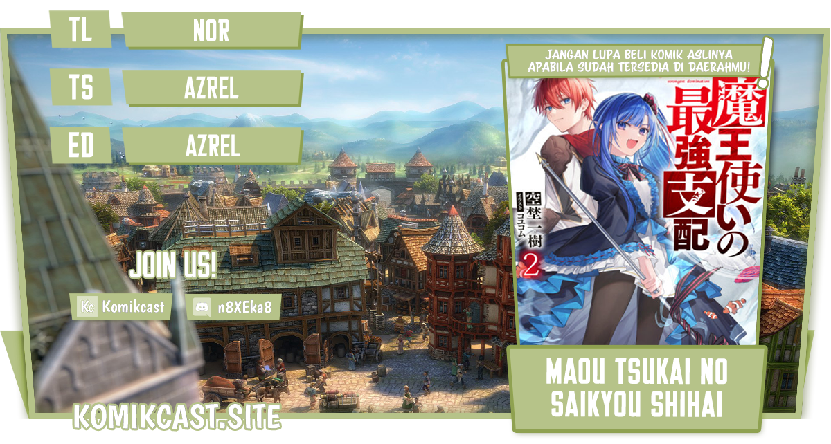 Maou Tsukai no Saikyou Shihai Chapter 09 Gambar 1