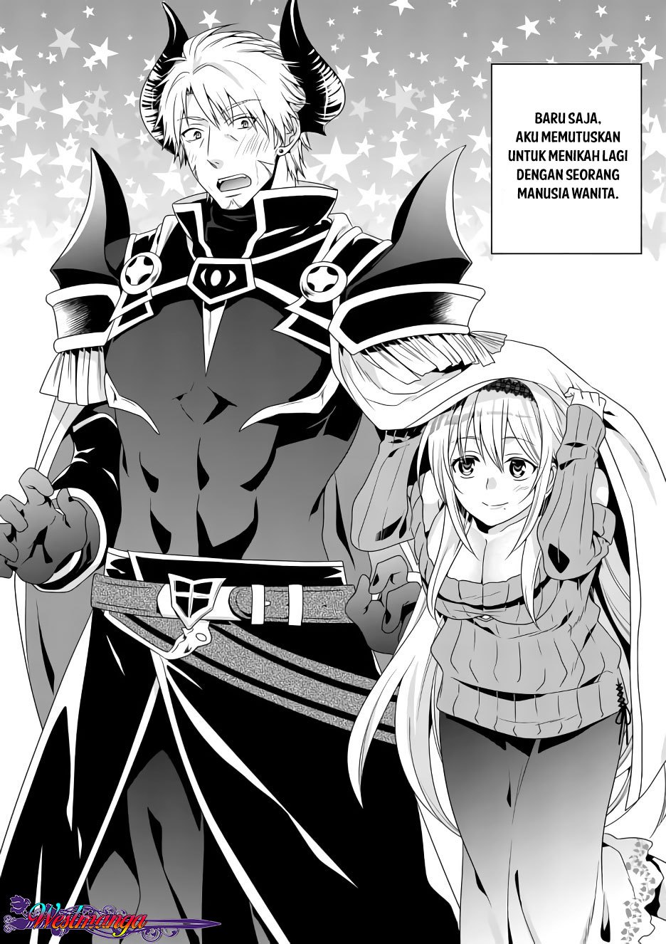 Maou desu Onna Yuusha no Hahaoya to Saikon Shita no de Onna Yuusha ga Giri no Musume ni Narimashita Chapter 02 Gambar 3