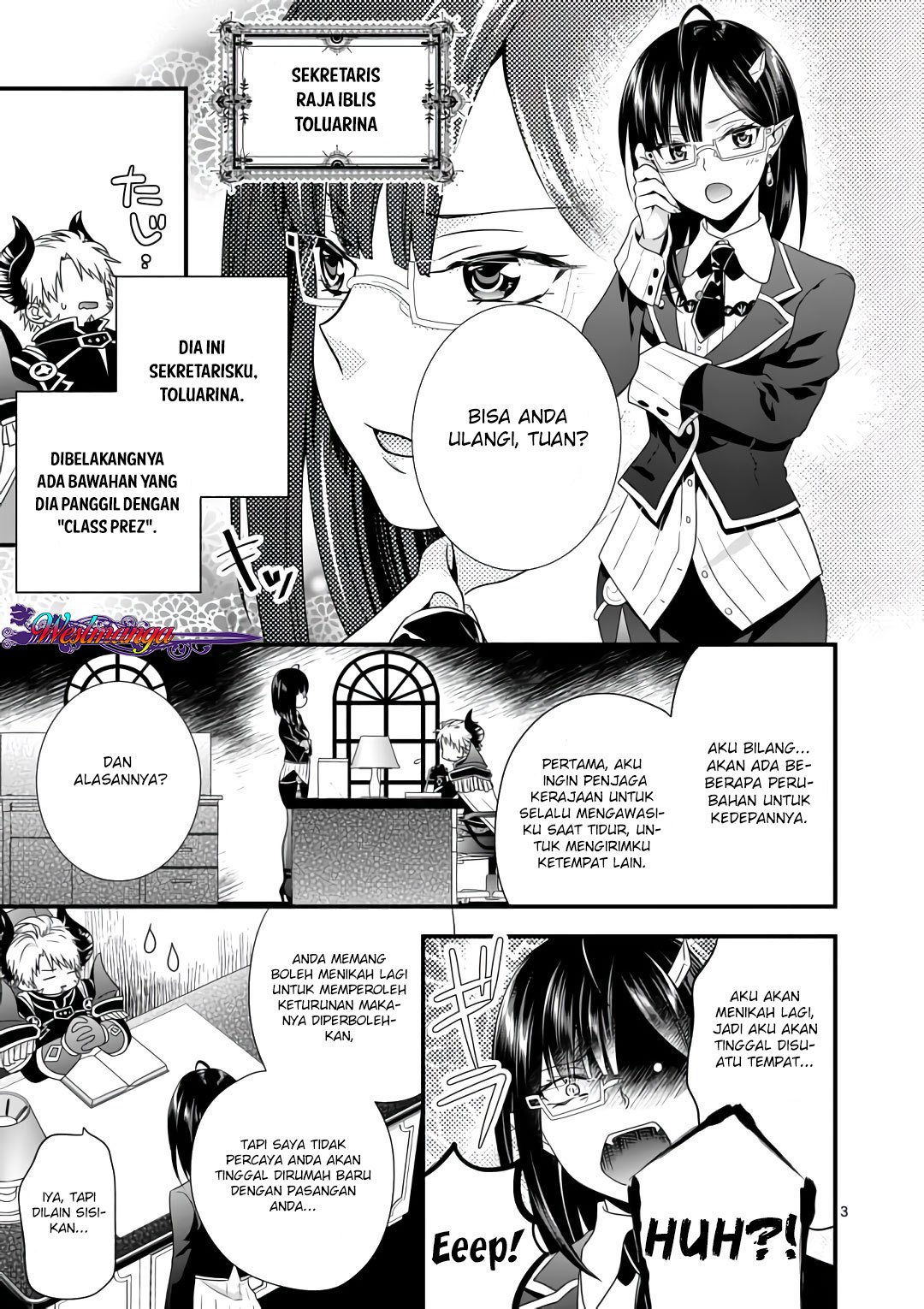 Maou desu Onna Yuusha no Hahaoya to Saikon Shita no de Onna Yuusha ga Giri no Musume ni Narimashita Chapter 02 Gambar 4