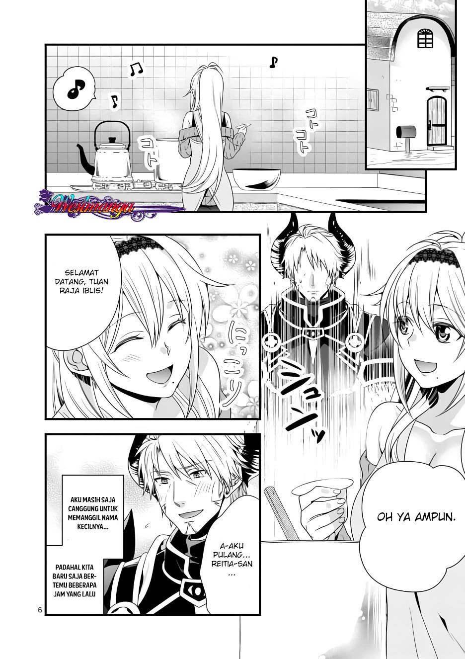 Maou desu Onna Yuusha no Hahaoya to Saikon Shita no de Onna Yuusha ga Giri no Musume ni Narimashita Chapter 02 Gambar 7