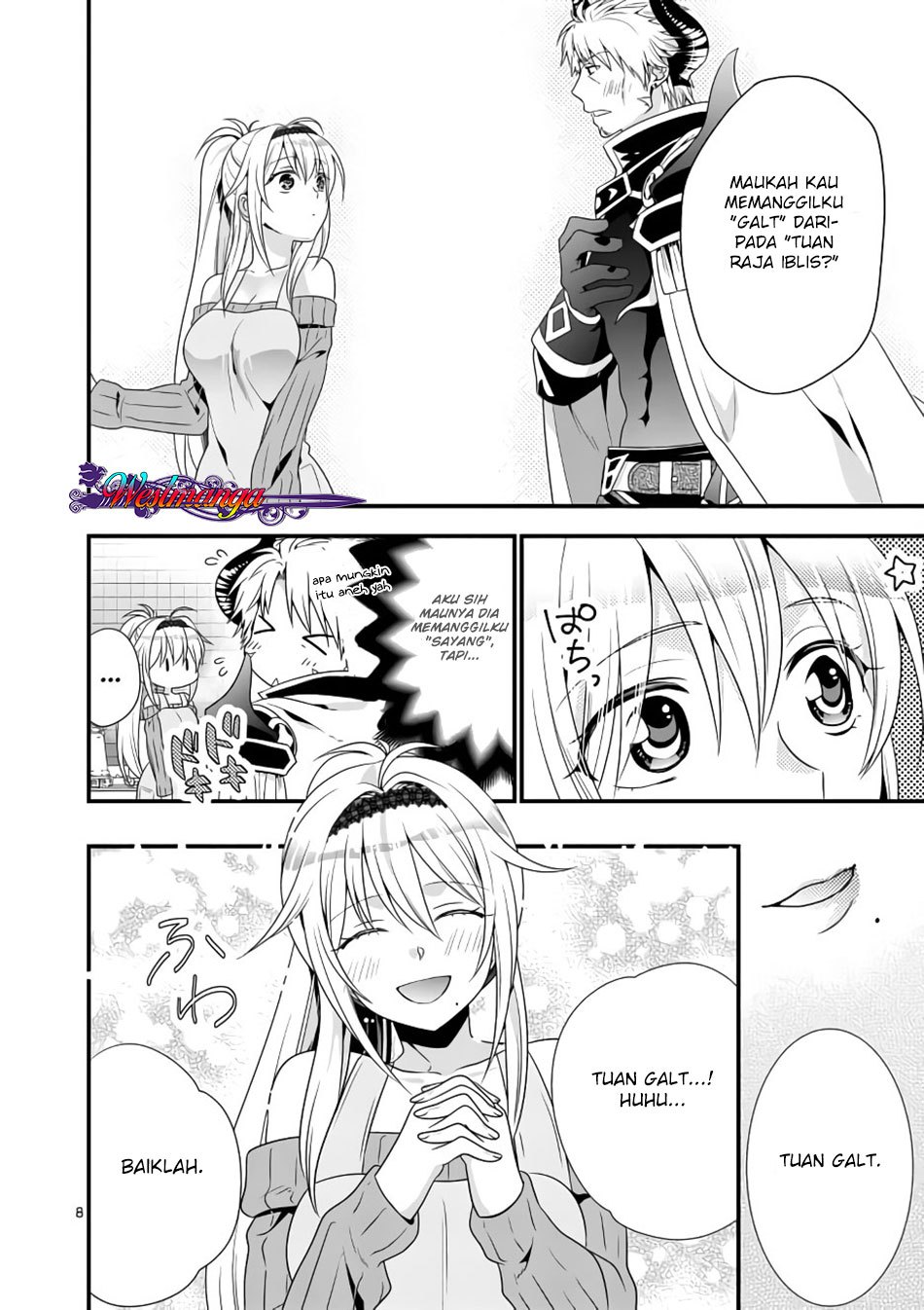 Maou desu Onna Yuusha no Hahaoya to Saikon Shita no de Onna Yuusha ga Giri no Musume ni Narimashita Chapter 02 Gambar 9