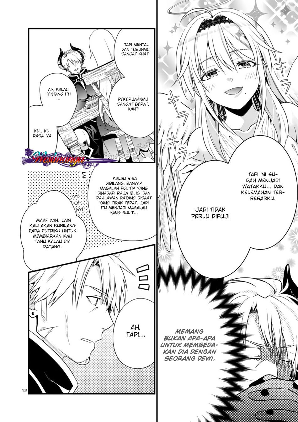 Maou desu Onna Yuusha no Hahaoya to Saikon Shita no de Onna Yuusha ga Giri no Musume ni Narimashita Chapter 02 Gambar 14