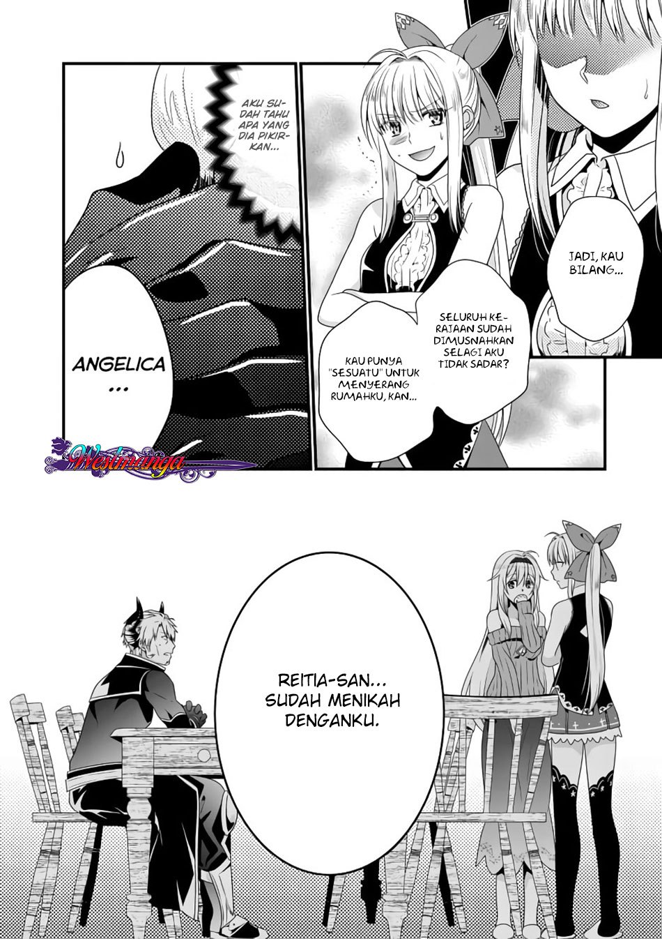 Maou desu Onna Yuusha no Hahaoya to Saikon Shita no de Onna Yuusha ga Giri no Musume ni Narimashita Chapter 02 Gambar 18