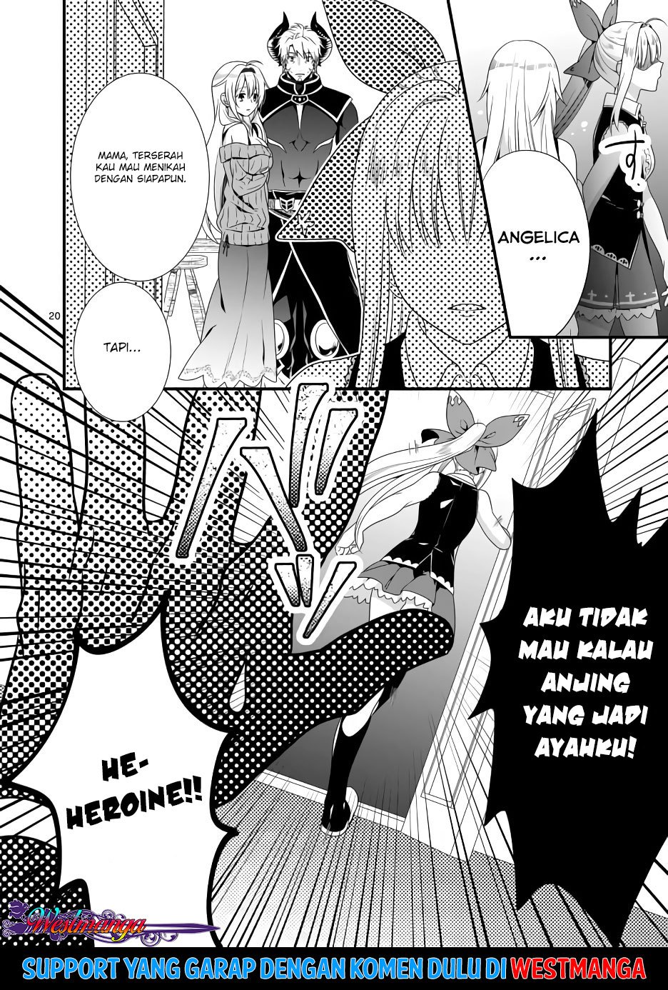 Maou desu Onna Yuusha no Hahaoya to Saikon Shita no de Onna Yuusha ga Giri no Musume ni Narimashita Chapter 02 Gambar 22