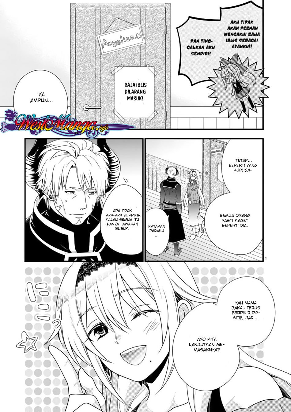 Maou desu Onna Yuusha no Hahaoya to Saikon Shita no de Onna Yuusha ga Giri no Musume ni Narimashita Chapter 03 Gambar 1