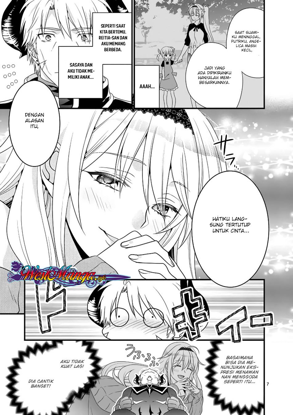 Maou desu Onna Yuusha no Hahaoya to Saikon Shita no de Onna Yuusha ga Giri no Musume ni Narimashita Chapter 03 Gambar 8