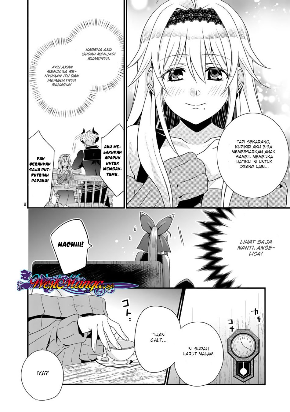 Maou desu Onna Yuusha no Hahaoya to Saikon Shita no de Onna Yuusha ga Giri no Musume ni Narimashita Chapter 03 Gambar 10