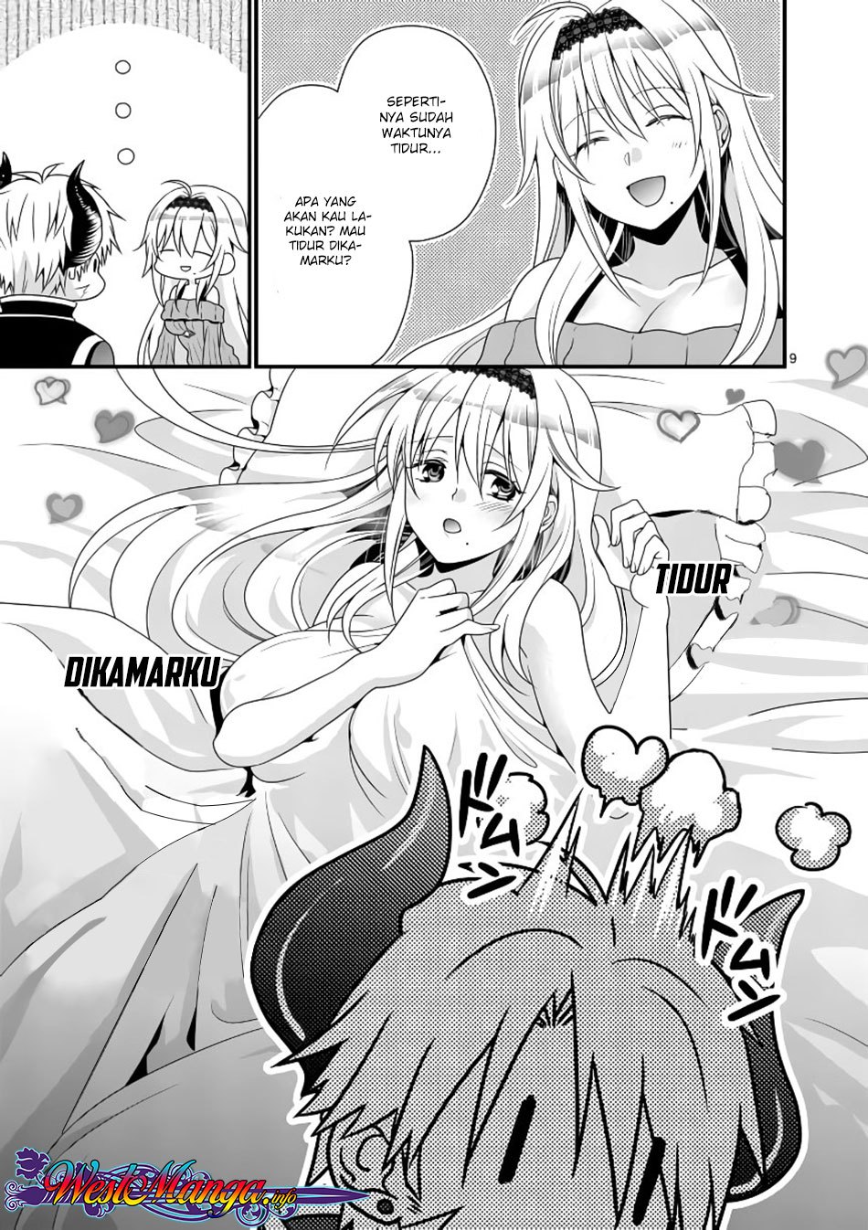 Maou desu Onna Yuusha no Hahaoya to Saikon Shita no de Onna Yuusha ga Giri no Musume ni Narimashita Chapter 03 Gambar 11