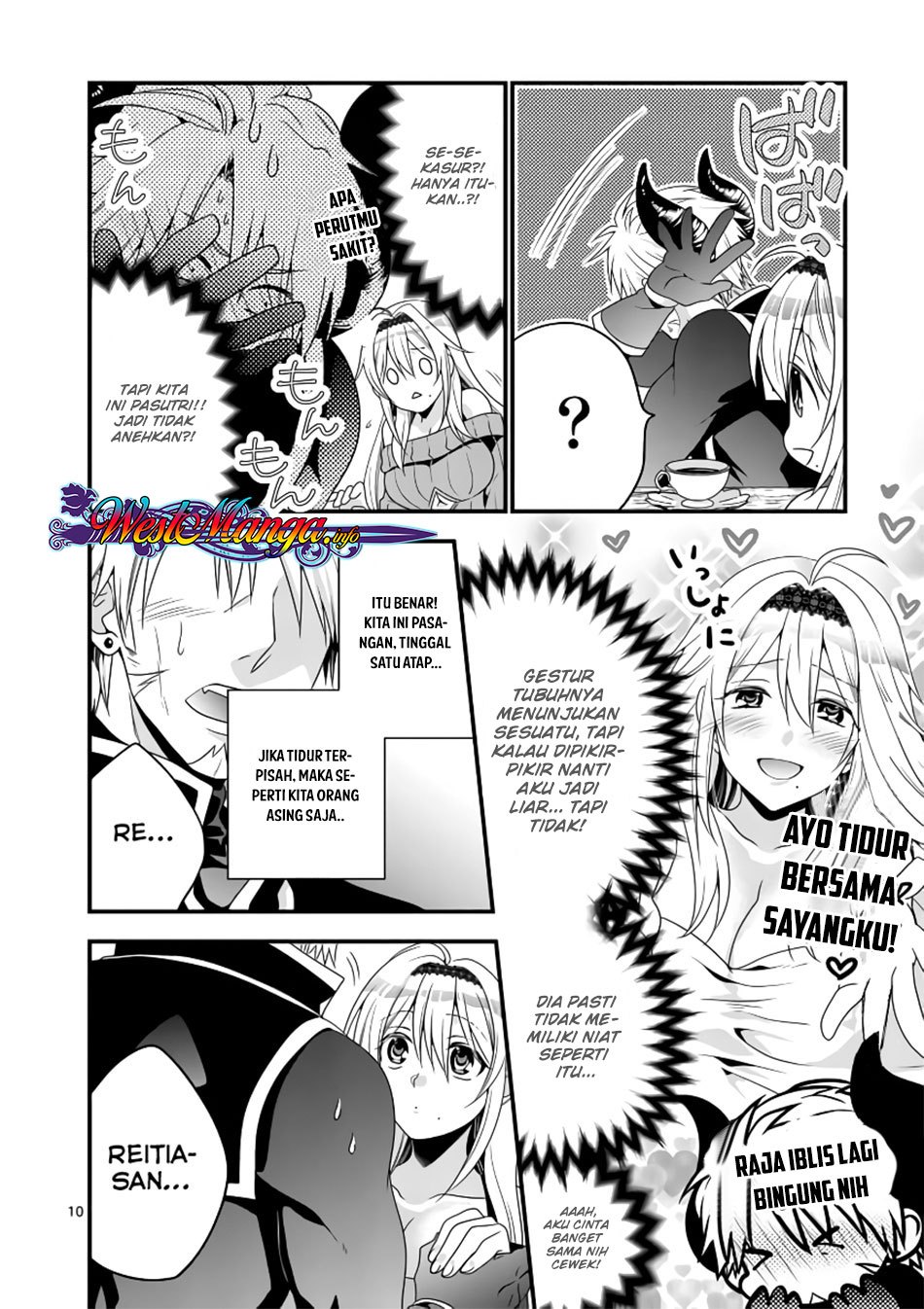 Maou desu Onna Yuusha no Hahaoya to Saikon Shita no de Onna Yuusha ga Giri no Musume ni Narimashita Chapter 03 Gambar 12