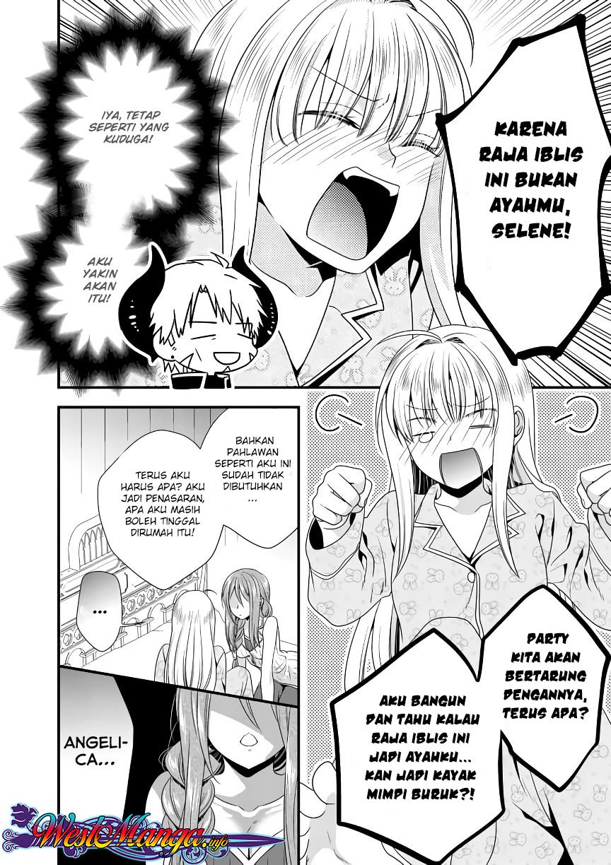 Maou desu Onna Yuusha no Hahaoya to Saikon Shita no de Onna Yuusha ga Giri no Musume ni Narimashita Chapter 05 Gambar 16